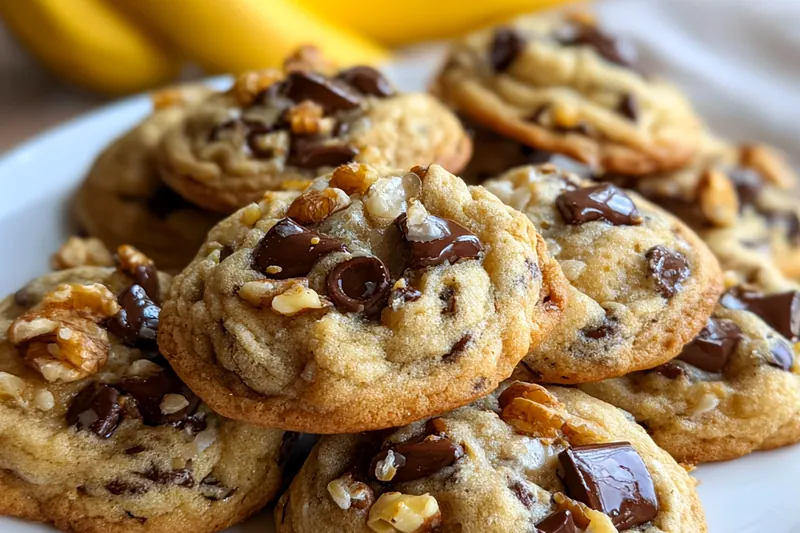 Cooking process for Delicious Banana Chocolate Cookies