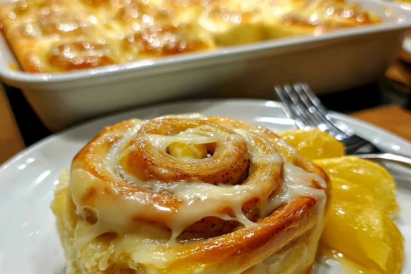 Fresh ingredients for Banana Cinnamon Swirl Rolls