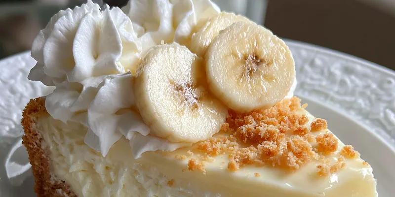 Banana Cream Delight Cheesecake