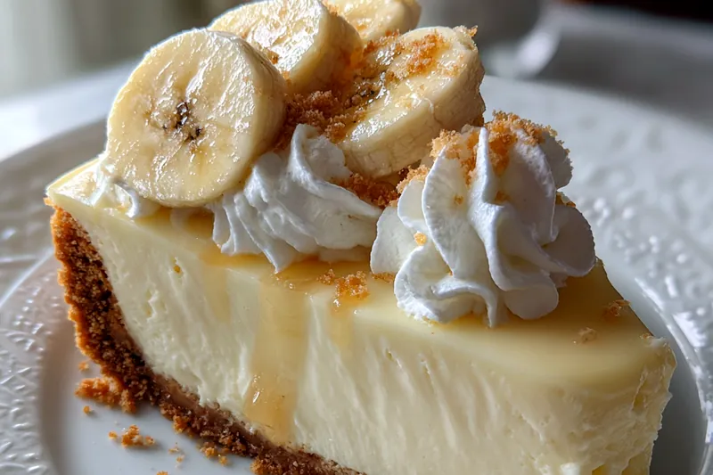 Fresh ingredients for Banana Cream Delight Cheesecake