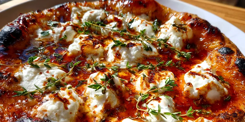 Best Hot Honey Ricotta Pizza
