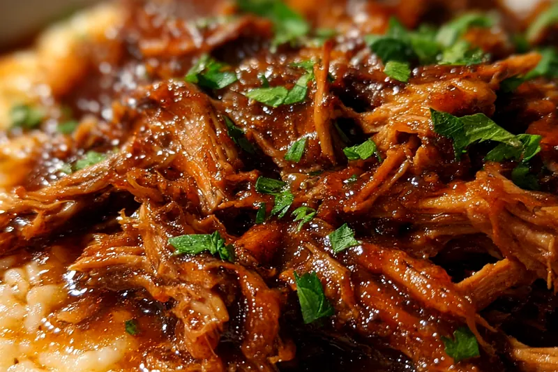 Cooking process for Braised Beef with Herb Risotto