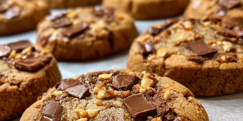 Brown Butter Toffee Cookies