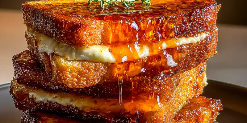 Delicious Caramelized Toast Delight served on a plate