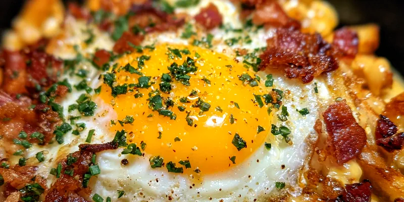 Cheesy Bacon Breakfast Fries