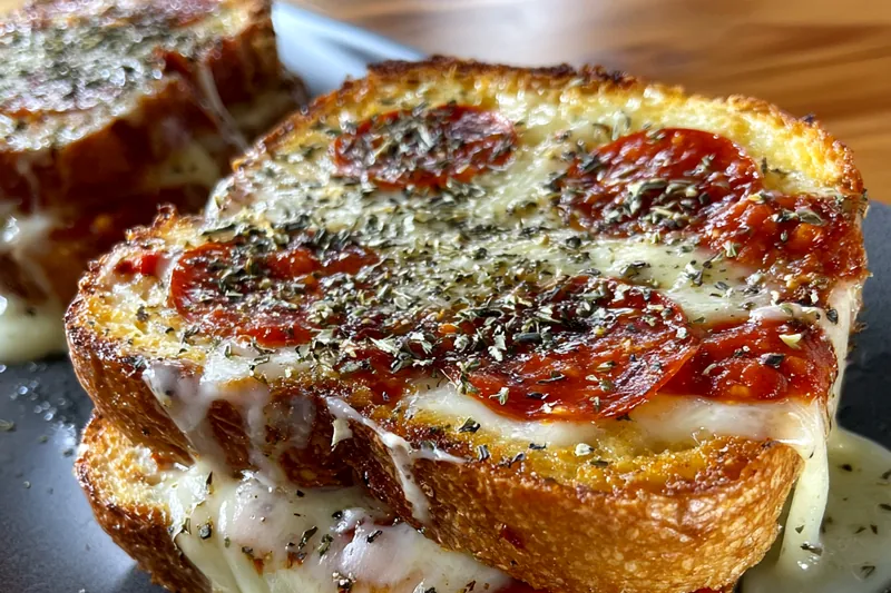 Fresh ingredients for Cheesy Grilled Pizza Delight