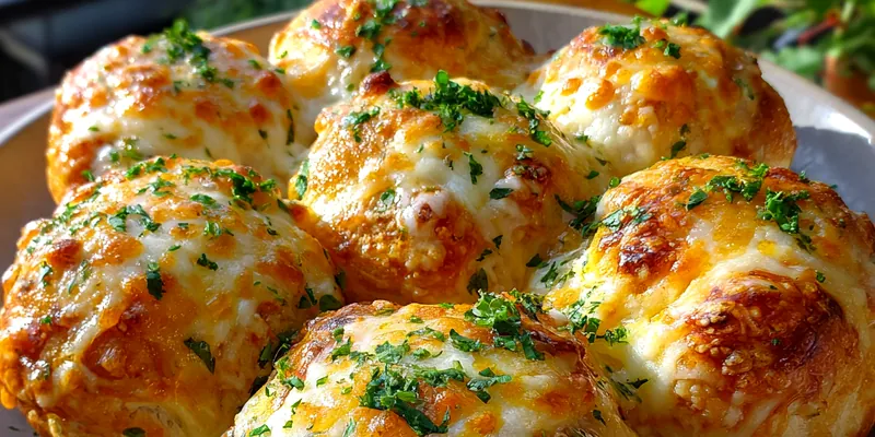 Cheesy Herb Hawaiian Rolls