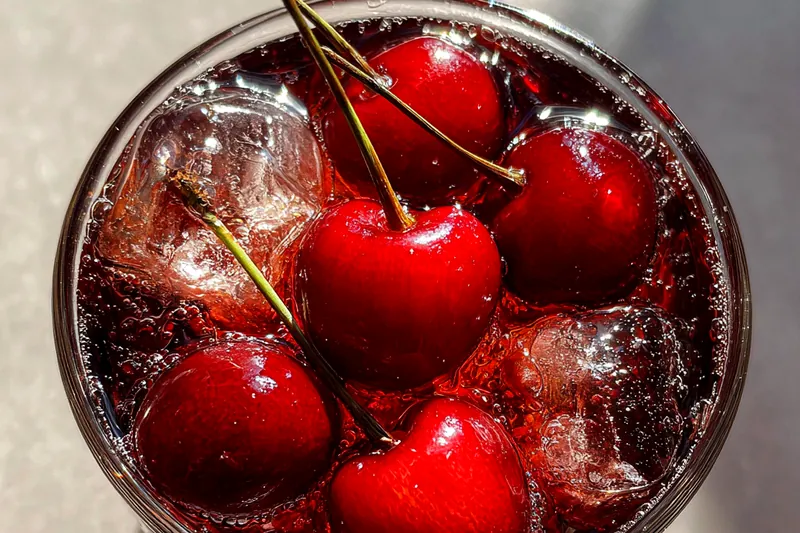 Cooking process for Cherry Cola Cocktail Delight