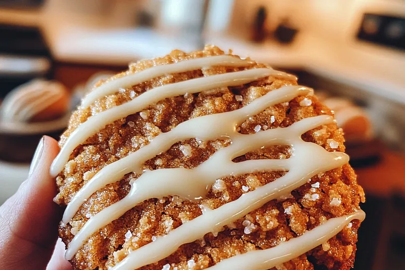 The process of mixing ingredients for Festive Maple Cinnamon Cookies, showcasing a creamy batter.