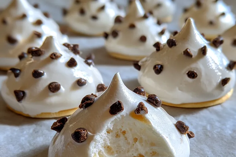 Cooking process for Chocolate Chip Meringue Cookies