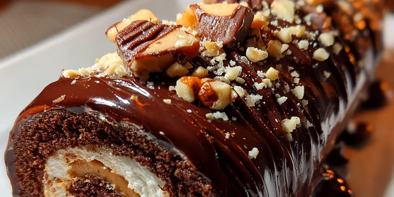 Chocolate Peanut Butter Roll