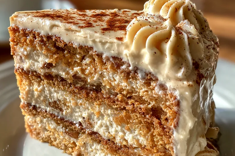 Cooking process for Cinnamon Cream Cheesecake