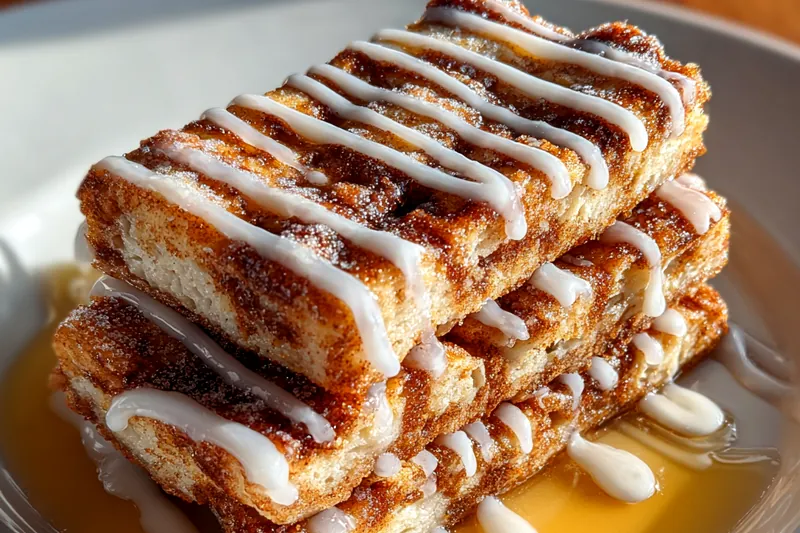 Fresh ingredients for Delicious Cinnamon Roll Bars