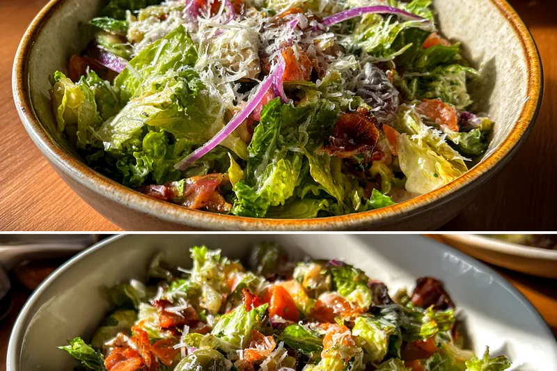 Cooking process for Classic Chopped Salad Delight