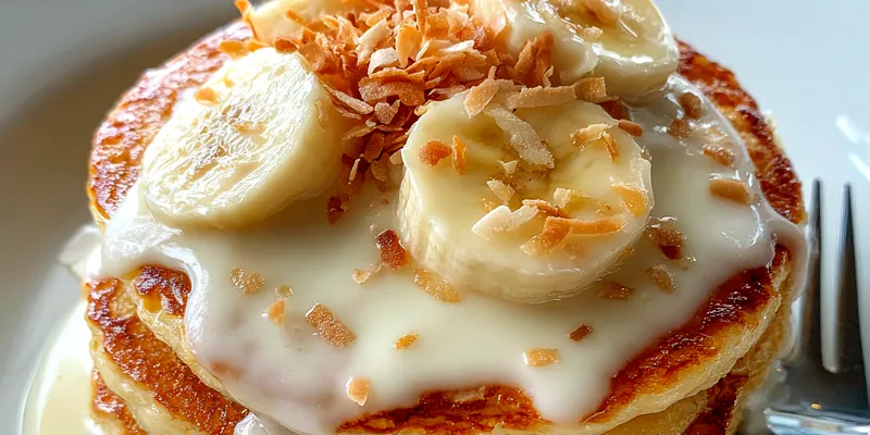 Coconut Banana Pancakes