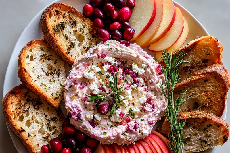 Cooking process for Cranberry Feta Spread Delight