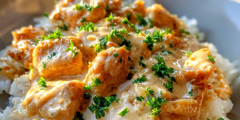 Creamy Chicken Rice Delight