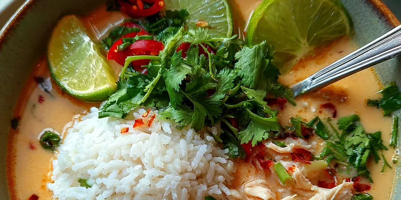 Creamy Coconut Chicken Soup