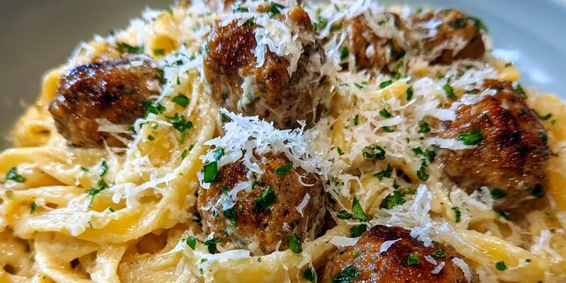Creamy Garlic Butter Meatballs