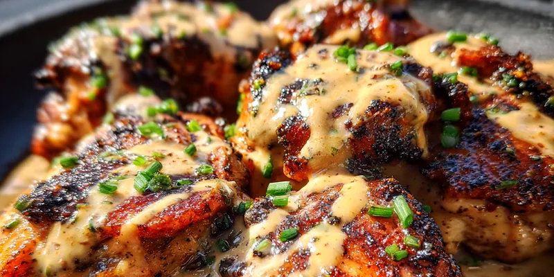 Creamy Herb Grilled Chicken