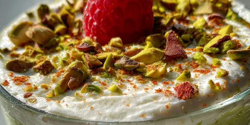 Creamy Pistachio Oatmeal Delight