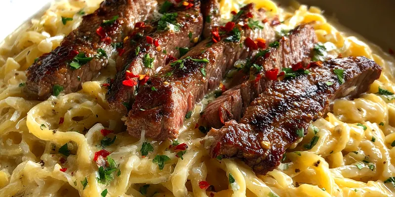 Creamy Steak Pasta Delight