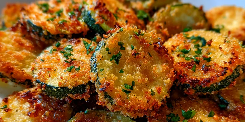 Crispy Baked Zucchini Chips
