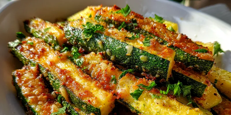 Crispy Baked Zucchini Sticks