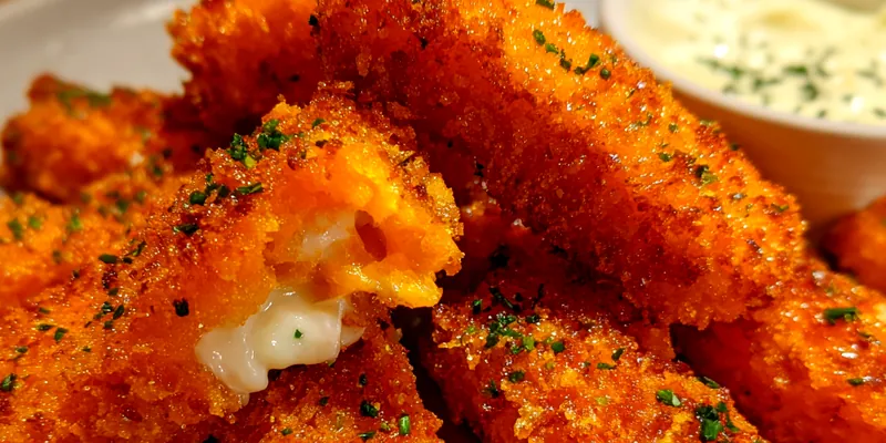 Crispy Buffalo Chicken Sticks