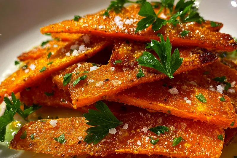 Fresh ingredients for Crispy Carrot Snack Bites