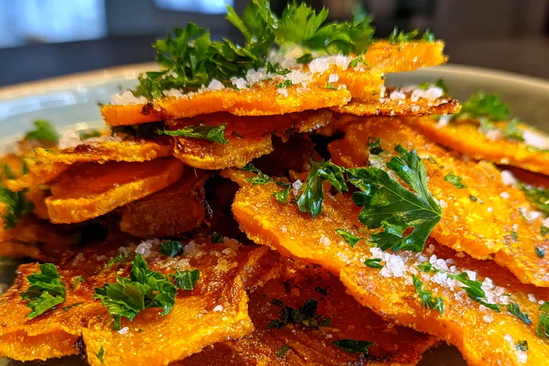 Fresh ingredients for Crispy Smashed Carrots Delight