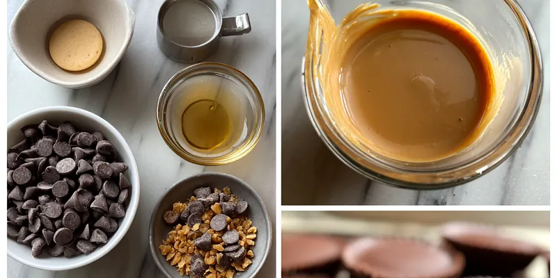 Crunchy Quinoa Chocolate Cups