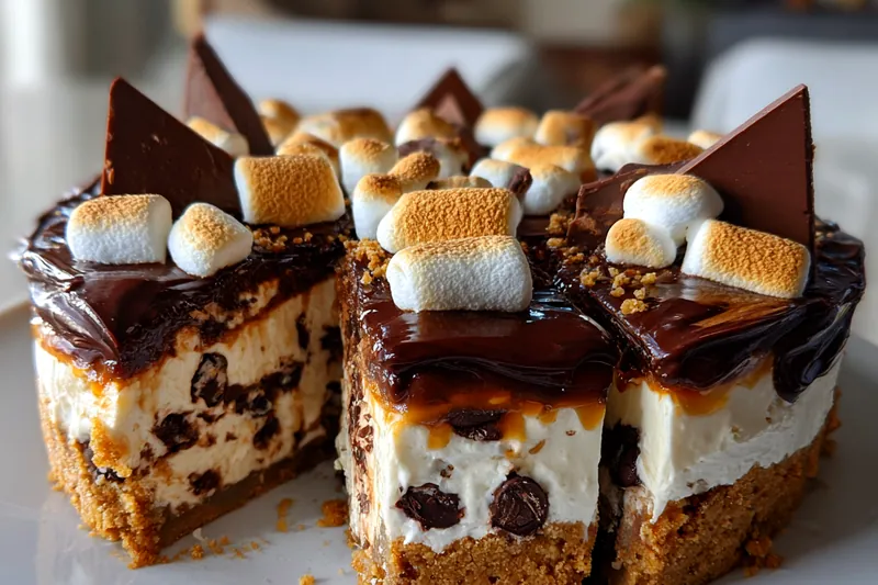 Cooking process for Decadent Chocolate Cookie Pie