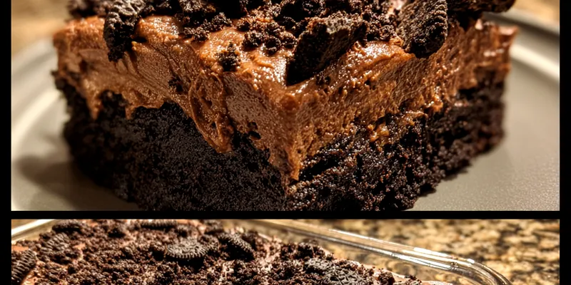 Decadent Chocolate Crunch Cake