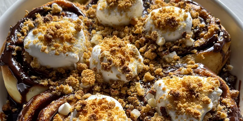 Decadent Chocolate Marshmallow Rolls