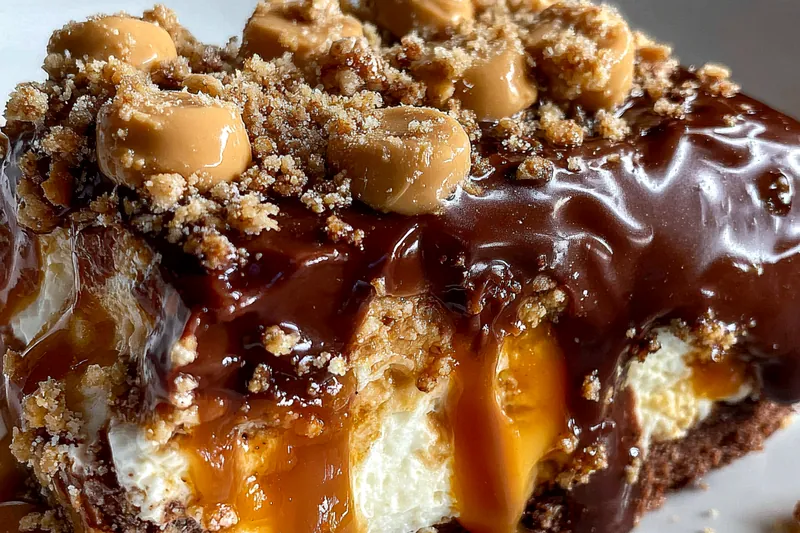 Cooking process for Decadent Chocolate Peanut Delight