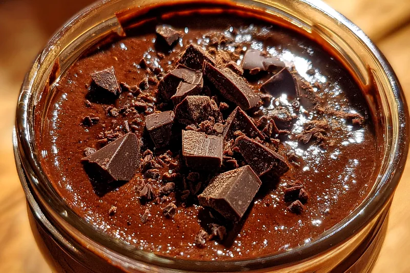 Cooking process for Decadent Chocolate Protein Delight