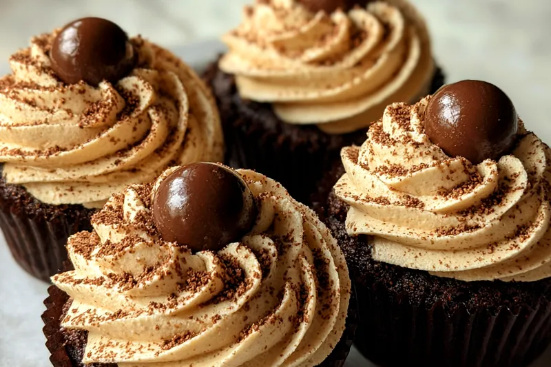 Cooking process for Decadent Chocolate Tiramisu Cupcakes