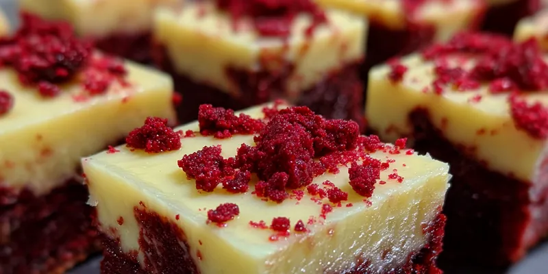 Decadent Velvet Brownies