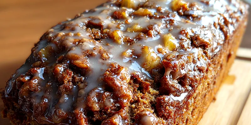 Delicious Delicious Apple Fritter Bread served on a plate