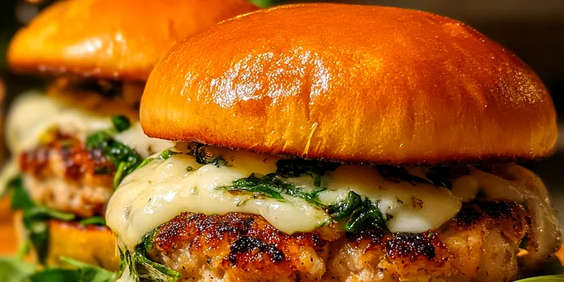 Delicious Delicious Grilled Chicken Stack served on a plate