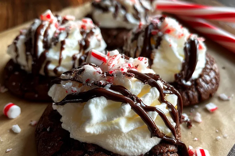 Fresh ingredients for Delicious Hot Cocoa Cookies
