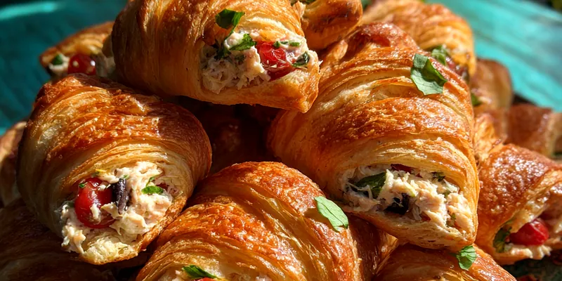 Delicious Delicious Italian Tuna Salad served on a plate