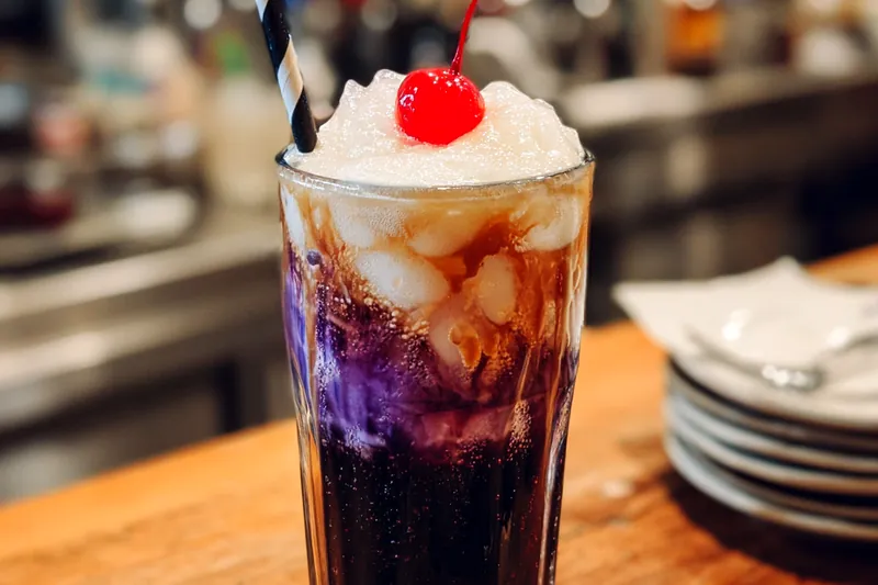 Fresh ingredients for Delicious Midnight Malibu Beverage