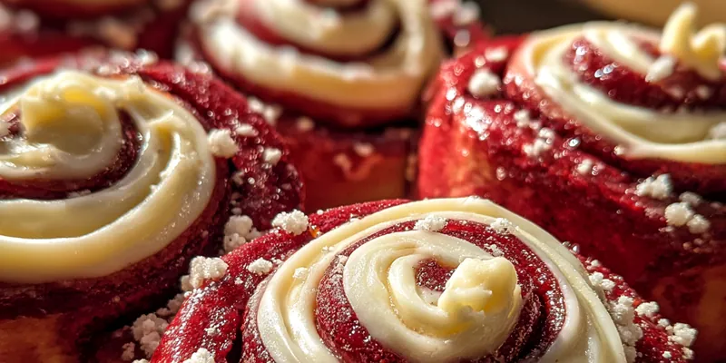 Delicious Delicious Red Velvet Treats served on a plate