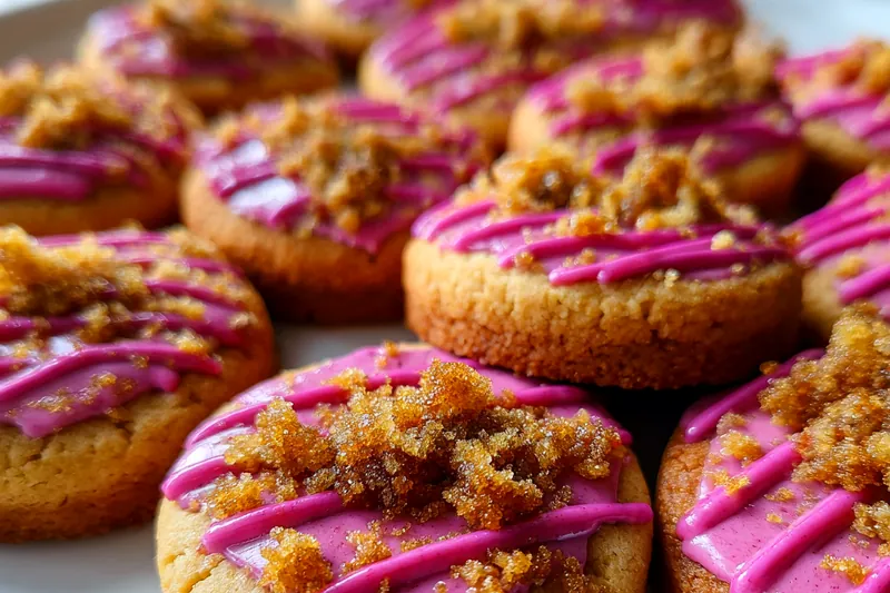Fresh ingredients for Delicious Strawberry Crunch Cookies