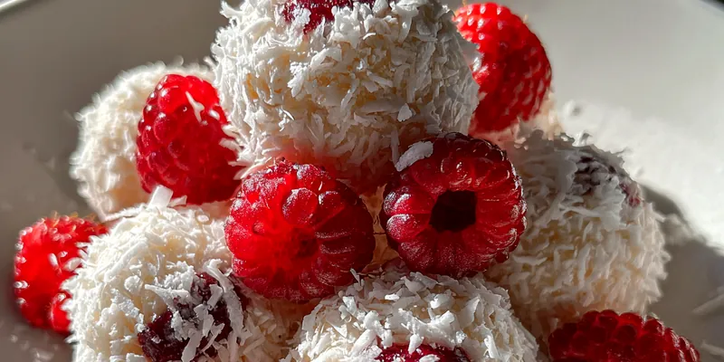 Delightful Raspberry Coconut Treats