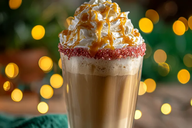 Cooking process for Festive Chai Drink Delight, showing ingredients simmering together.