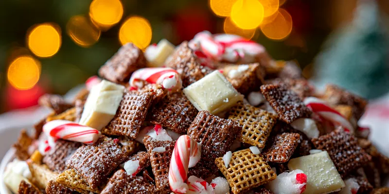 Festive Peppermint Bark Treats