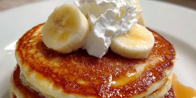 Fluffy Banana Pancakes Delight